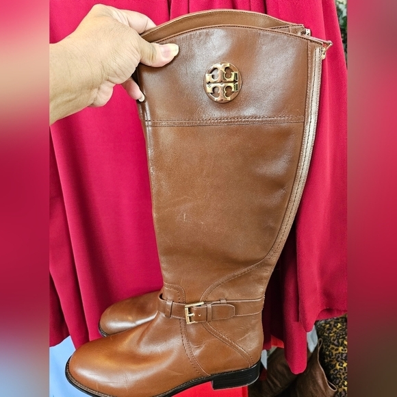 Tory Burch Shoes - NEW TORY BURCH AUTHENTIC GENUINE LEATHER KNEE HIGH BOOTS SIZE 12
